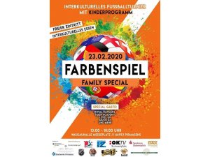 Fußball verbindet Menschen – Interkulturelles Fußballturnier „Farbenspiel“