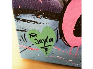 Wir helfen Jayla – Kunstauktion für krankes Pirmasenser Mädchen