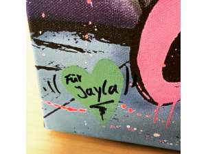Wir helfen Jayla â€“ Kunstauktion für krankes Pirmasenser Mädchen