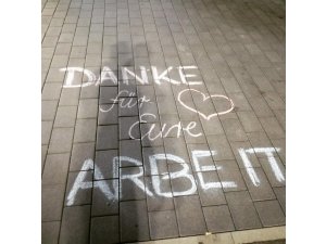 Danke, dass Ihr da seid! - eine Botschaft an alle, die auch in der Krise für uns da sind!