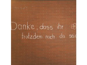 Danke, dass Ihr da seid! - eine Botschaft an alle, die auch in der Krise für uns da sind!