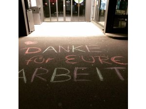 Danke, dass Ihr da seid! - eine Botschaft an alle, die auch in der Krise für uns da sind!