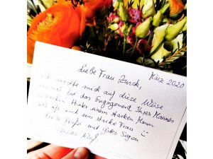 Eine schöne Überraschung – Blumen für meine Frau 