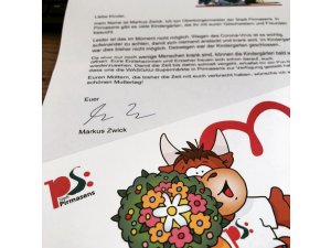 Pirmasens - Ein Brief vom Oberbürgermeister für unsere Kleinen