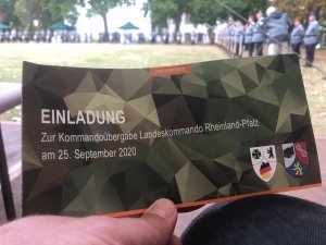 Kommandowechsel bei der Bundeswehr - OB trifft Oberst!