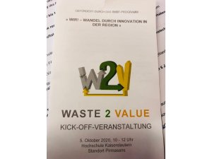 Science Fiction oder Realität? - Waste2Value: Mikroorganismen erobern die Westpfalz!