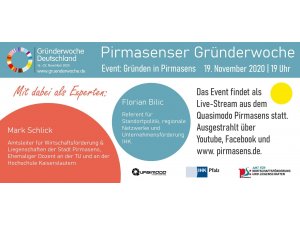 Pirmasens statt Berlin? - Warum Pirmasens ein Mekka für Startups und Gründer ist!