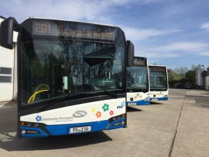 Stadtbusse fahren trotz Schulschließung