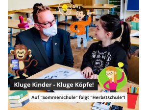 Kluge Kinder, kluge Köpfe! - Auf die Sommerschule folgt die Herbstschule!