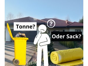 Gelbe Tonne oder gelber Sack? Was meinen Sie?