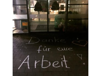 Danke, dass Ihr da seid! - eine Botschaft an alle, die auch in der Krise für uns da sind!