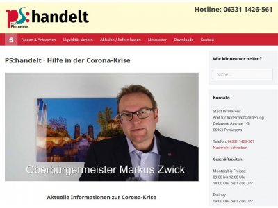 Wirtschaftsförderung schaltet Hotline für Unternehmer