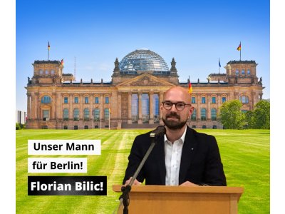 Pirmasens - Florian Bilic – unser Mann für Berlin!