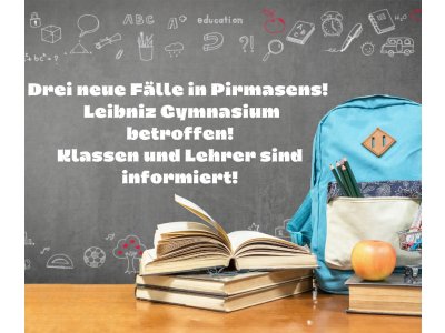 Pirmasens: Zwölf neue Corona- Fälle in der Südwestpfalz – zwei Fälle am Leibniz Gymnasium!
