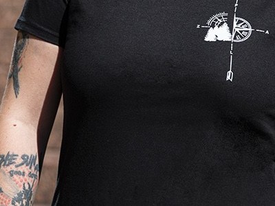 Kompass - Damen Shirt – Bild 2
