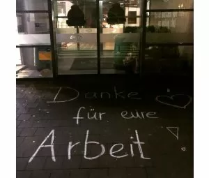 Danke, dass Ihr da seid! - eine Botschaft an alle, die auch in der Krise für uns...