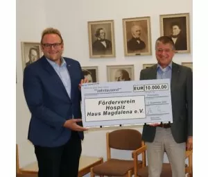 OB-Ball  – Pirmasenser spenden 10.000,- € für Hospiz-Neubau...