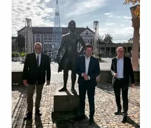 Christian Baldauf - Landtags- Spitzen- Kandidat zu Besuch in Pirmasens...