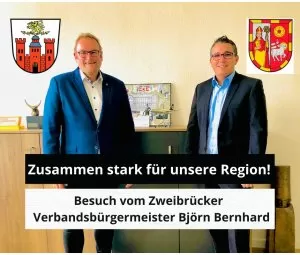 Pirmasens: Zusammen stark für unsere Region - Besuch vom Zweibrücker Verbandsbür...