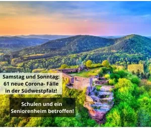 61 neue Corona- Fälle in der Südwestpfalz – auch Schulen und ein Seniorenhei...